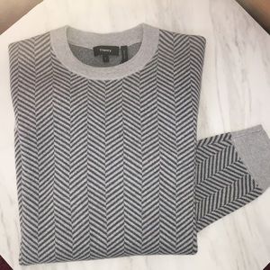 Theory - New Relic Multi Cashwool Light/Dark Grey